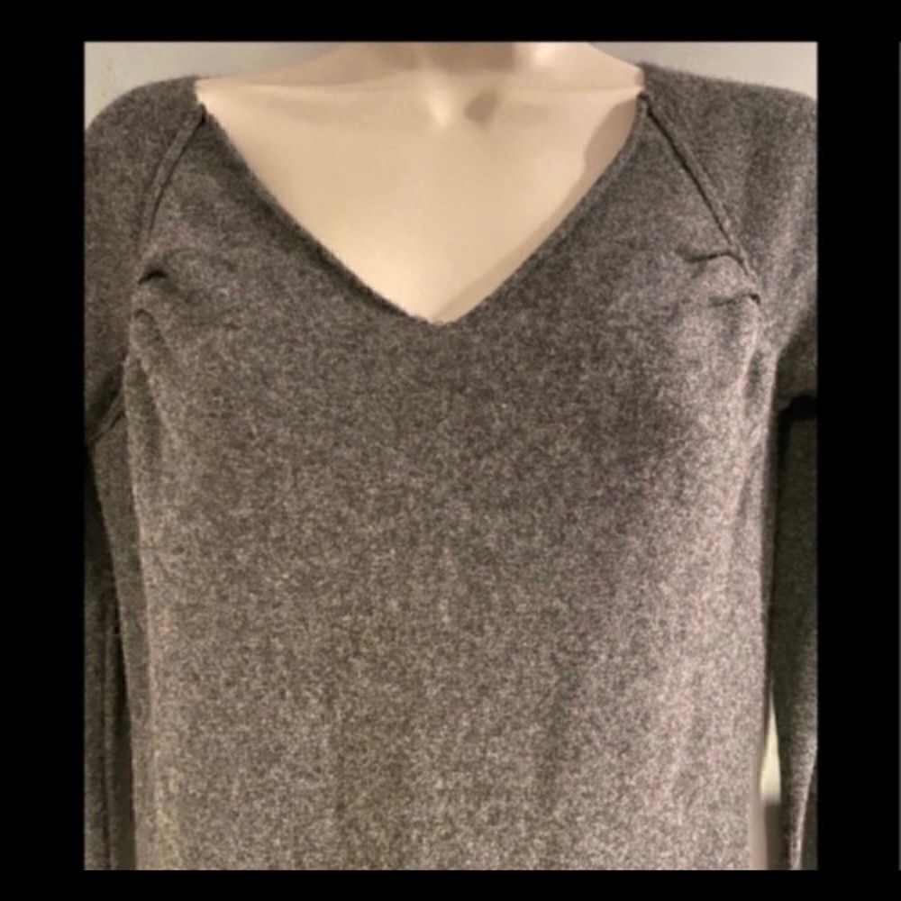 Madisonmarcuscashmere Ruchedcuffsweaterdress/Tuni… - image 2